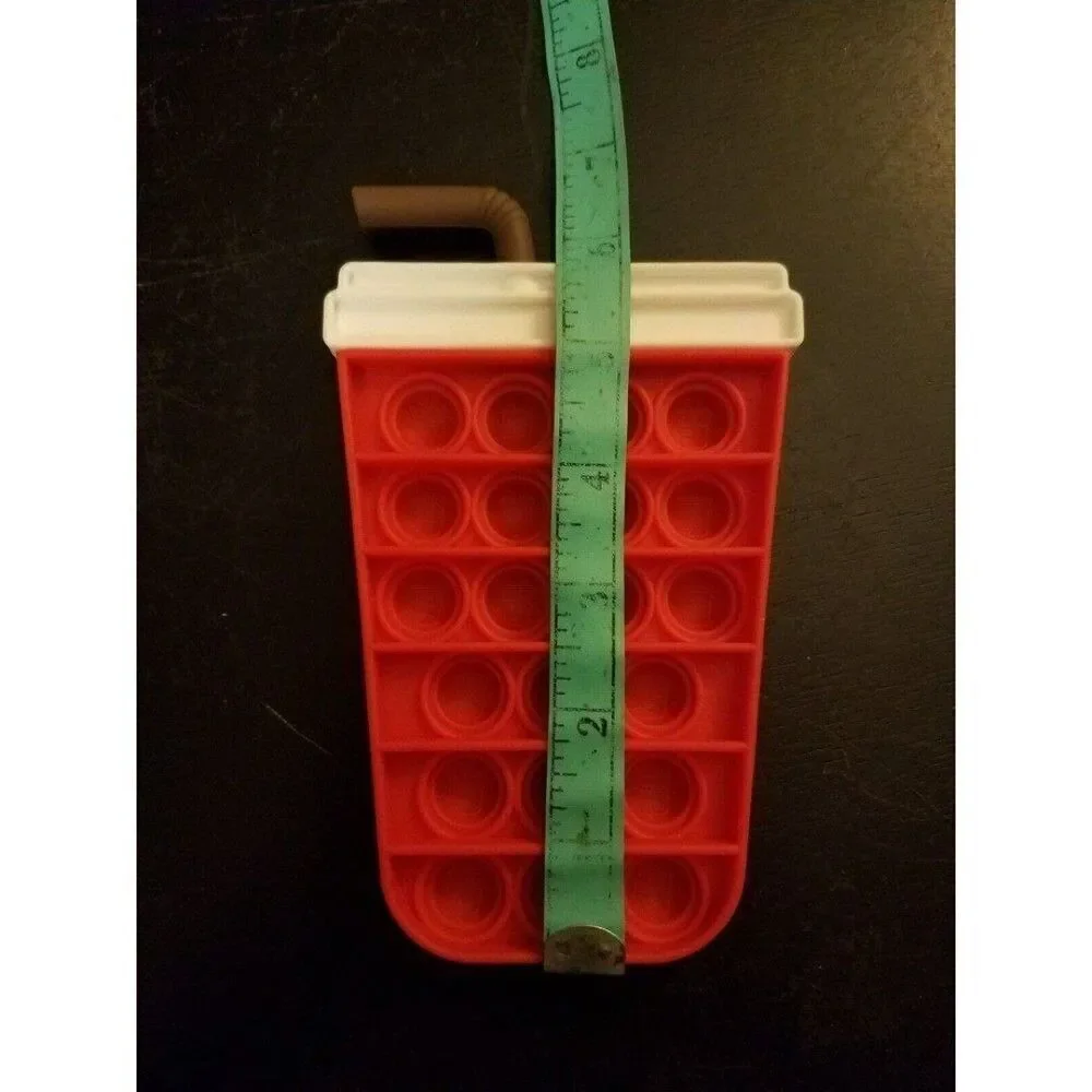 Fidget Toy Soda Drink Cup Silicone Sensory Pop